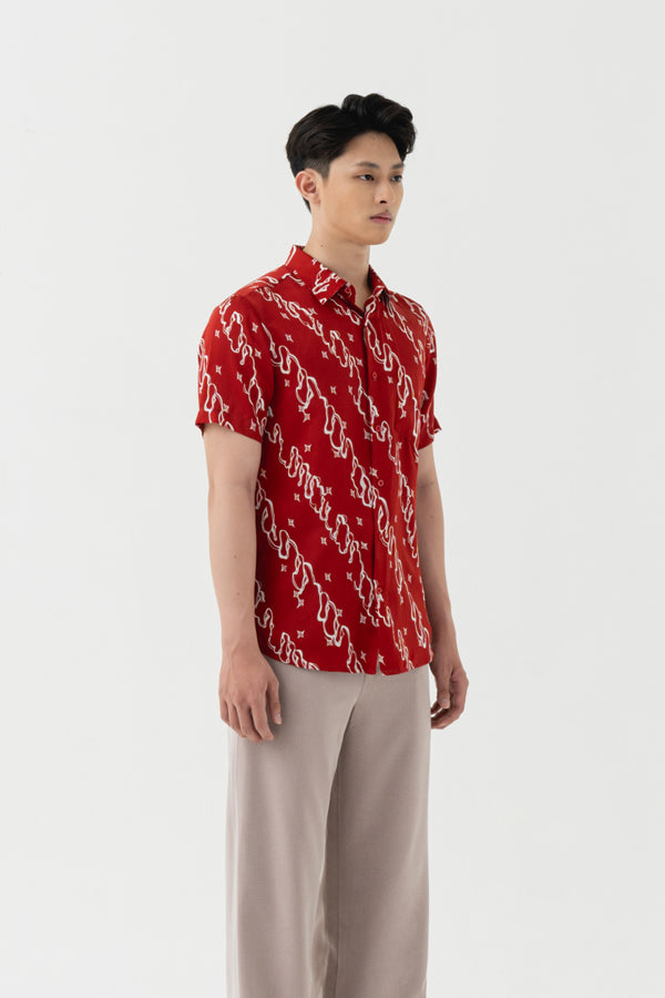 MEN SHIRT PARANG WIAR SHORT SLEEVE