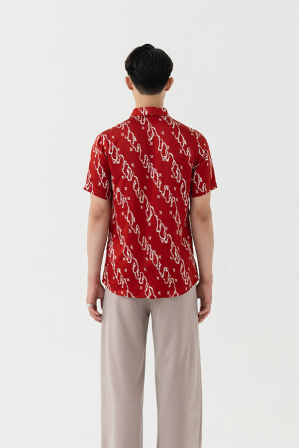 MEN SHIRT PARANG WIAR SHORT SLEEVE