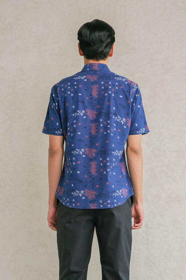GANA MEN SHIRT S/S SLIMFIT