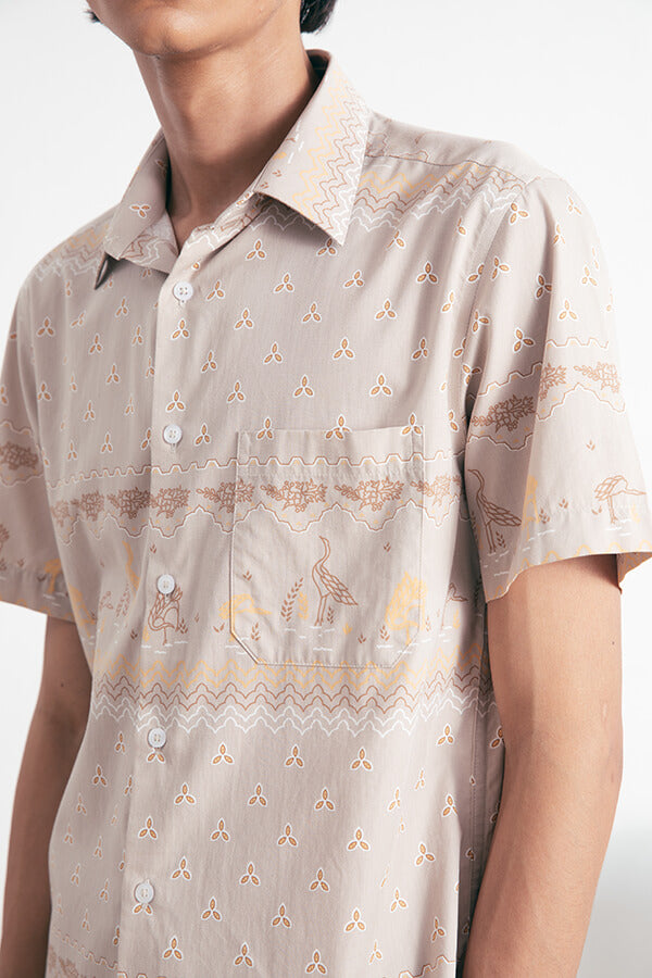 MEN SHIRT SHORT SLEEVE