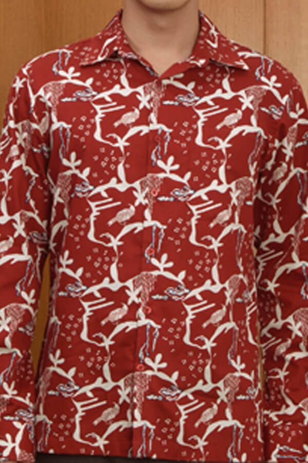 MEN SHIRT LONG SLEEVE PEKSI KAWUNG