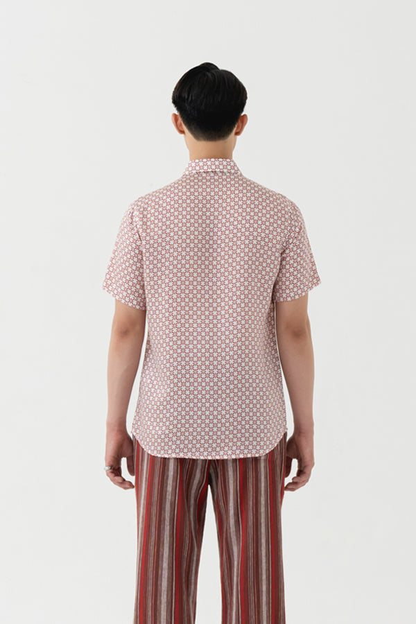 MEN SHIRT TRUNTUM ALIT SHORT SLEEVE