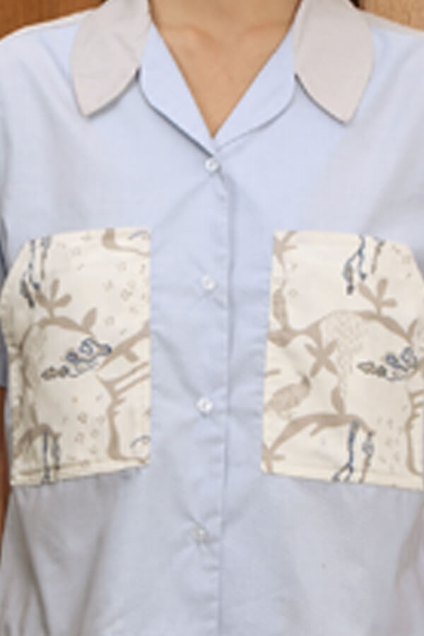 HIROKO SHIRT BLUE
