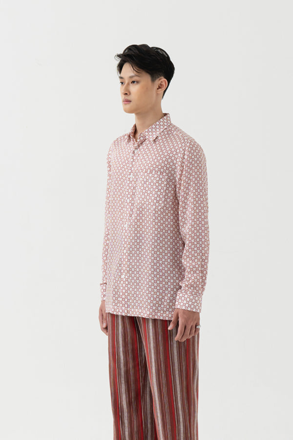 MEN SHIRT TRUNTUM ALIT LONG SLEEVE