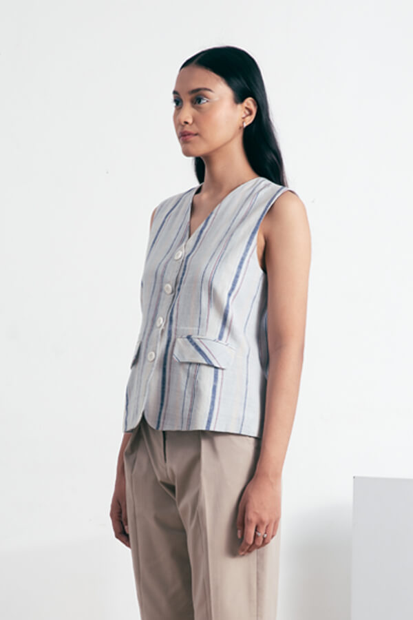 MISHA VEST LURIK