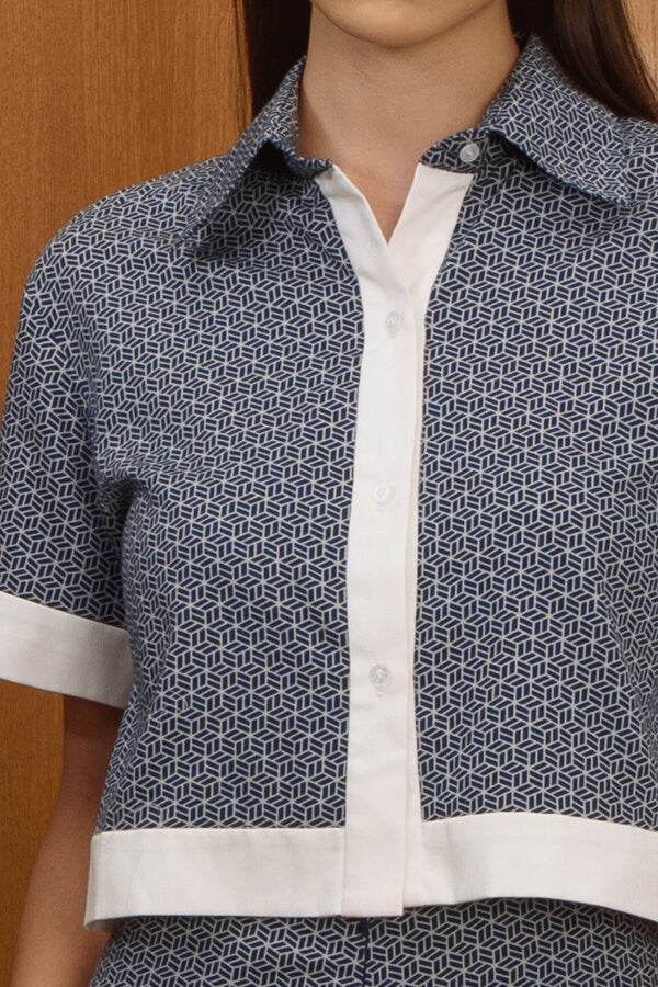 DEN SHIRT WAJIK GARIS