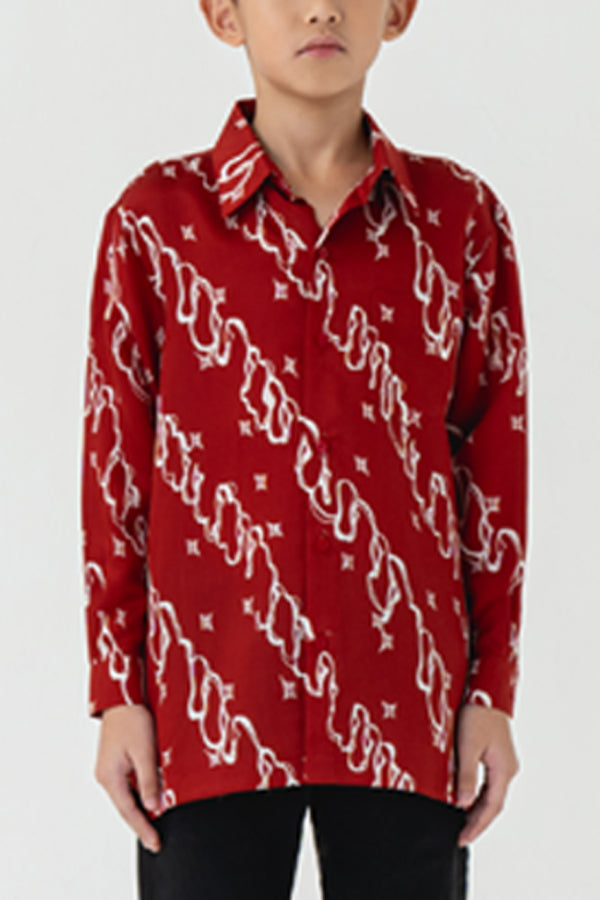 KIDS SHIRT LONG SLEEVE PARANG WIAR