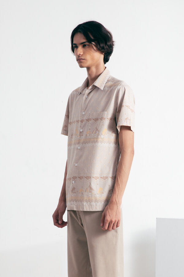 MEN SHIRT SHORT SLEEVE