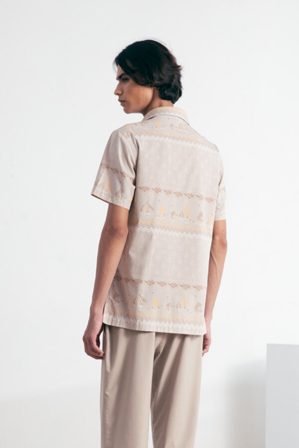 MEN SHIRT SHORT SLEEVE