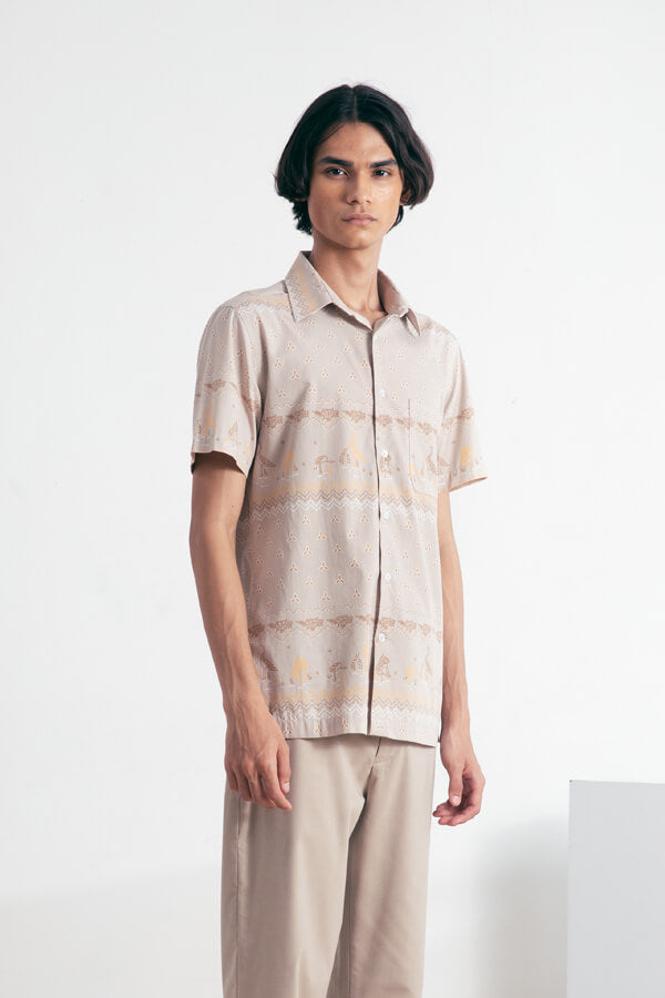 MEN SHIRT SHORT SLEEVE