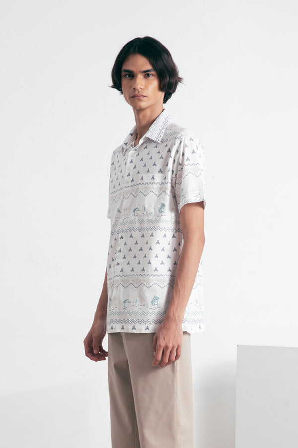 MEN SHIRT SHORT SLEEVE