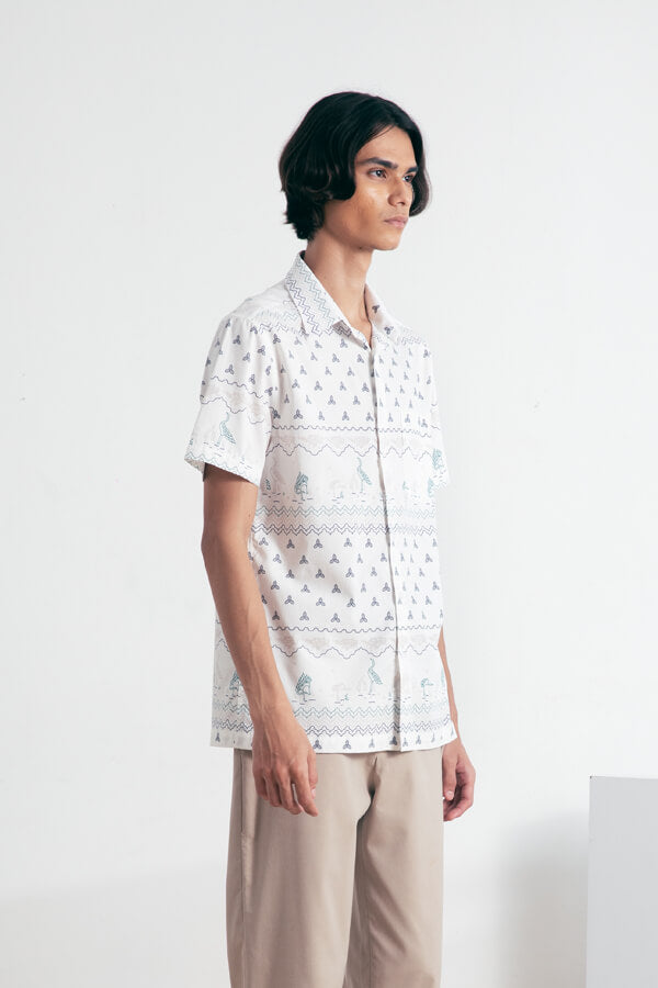 MEN SHIRT SHORT SLEEVE