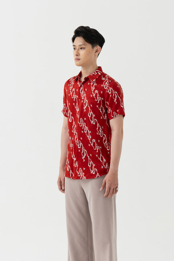 MEN SHIRT PARANG WIAR SHORT SLEEVE