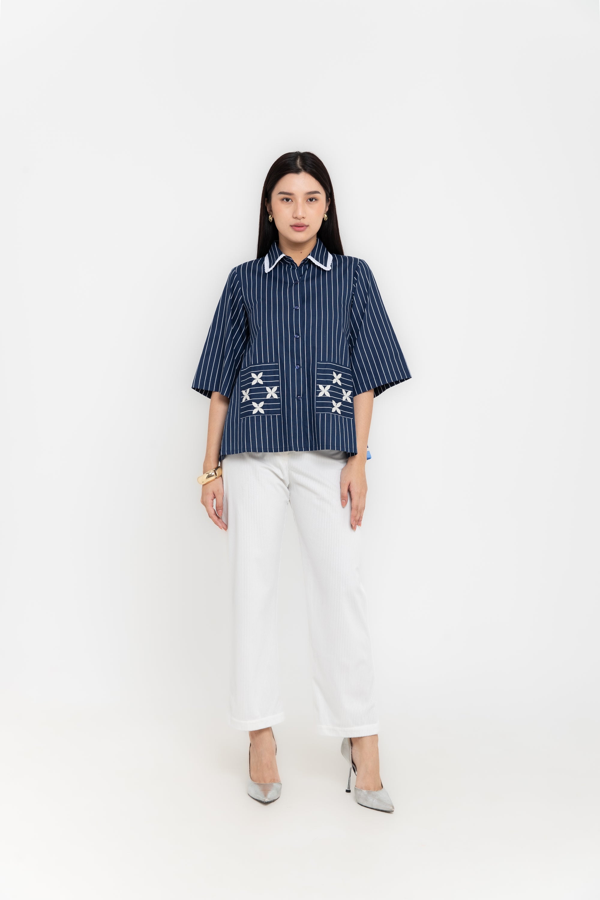 INDIRA SHIRT LANGIT RAWATES