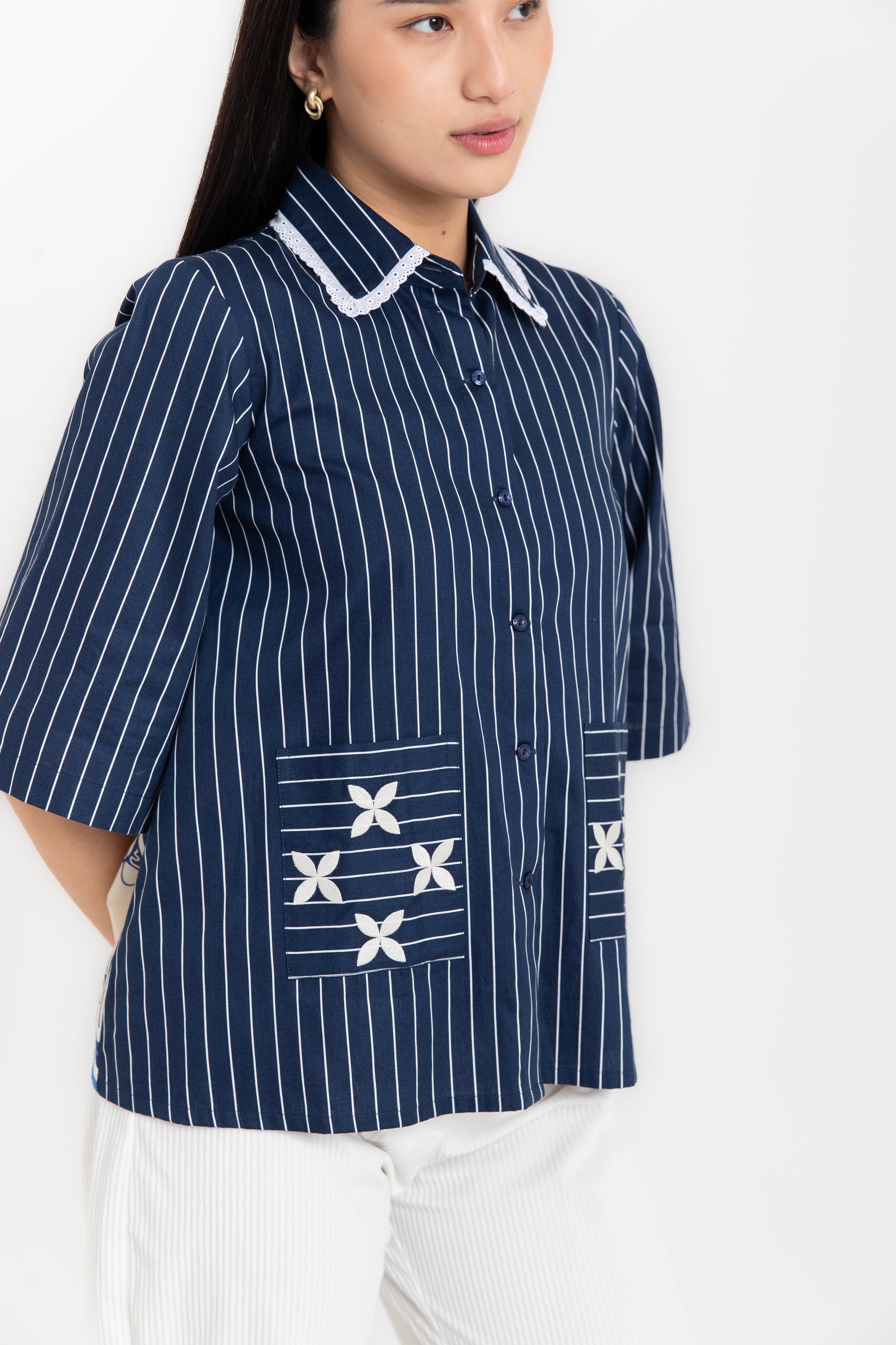 INDIRA SHIRT LANGIT RAWATES