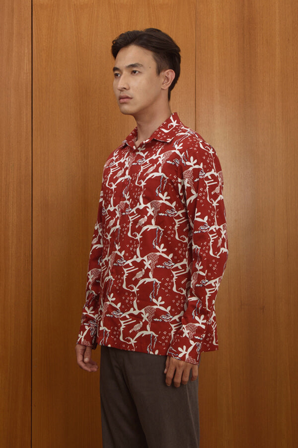 MEN SHIRT LONG SLEEVE PEKSI KAWUNG