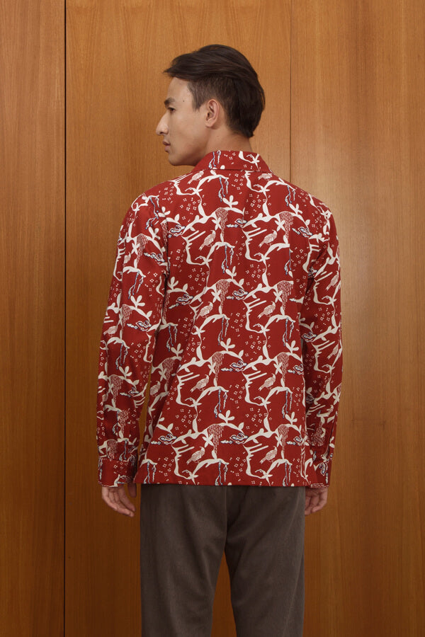 MEN SHIRT LONG SLEEVE PEKSI KAWUNG