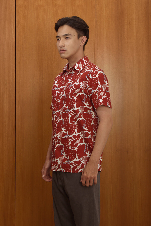MEN SHIRT SHORT SLEEVE PEKSI KAWUNG