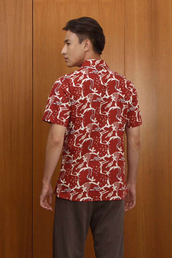 MEN SHIRT SHORT SLEEVE PEKSI KAWUNG