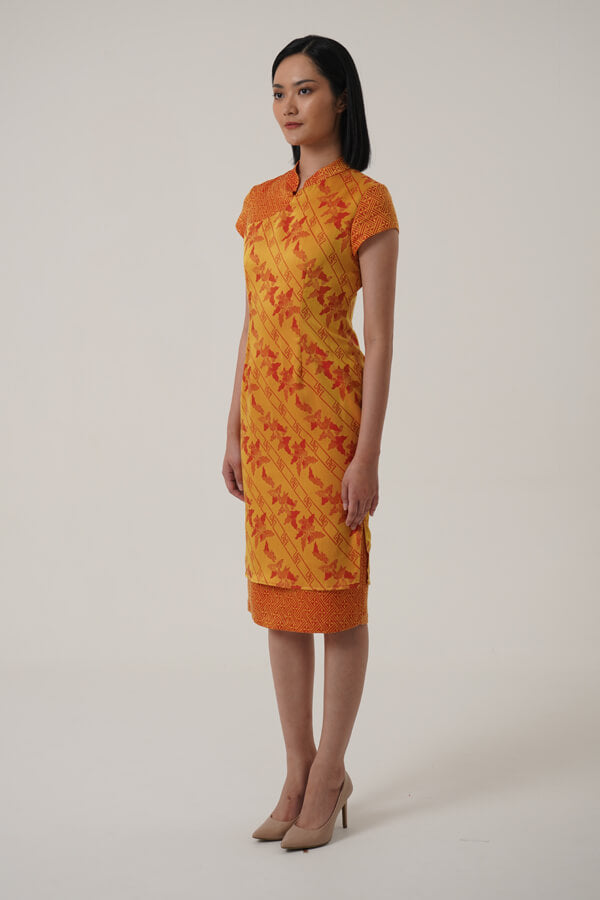 LING DRESS JACQUARD NALIKA