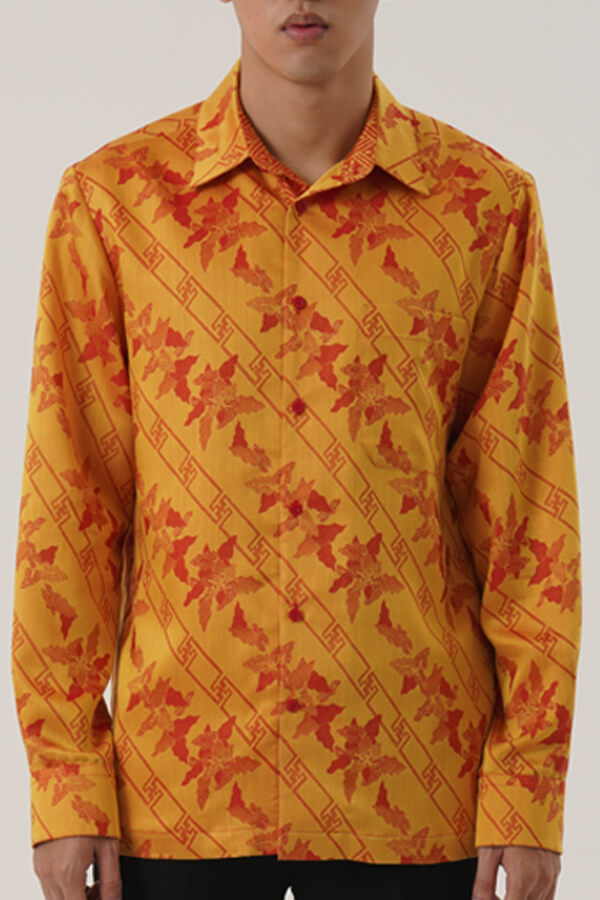 MEN SHIRT LS REGULER JACQUARD NALIKA