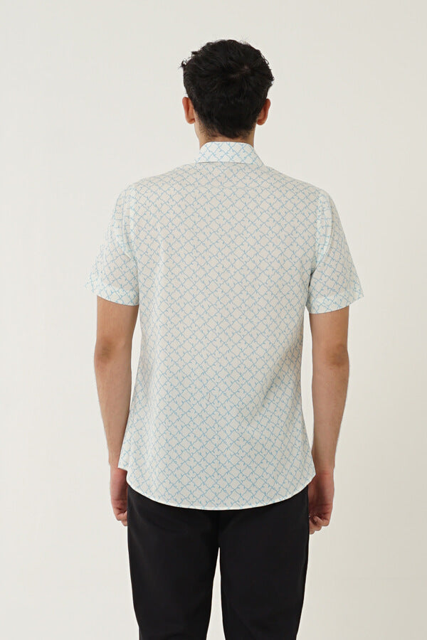 MEN SHIRT S/S SLIMFIT ZORA