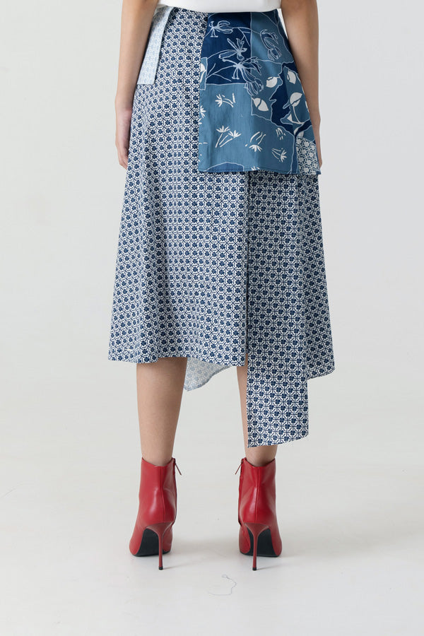 CLAU PANELLED SKIRT