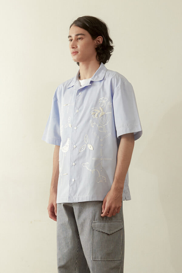 PRIYA CAMP COLLAR SHIRT CAKIYAR