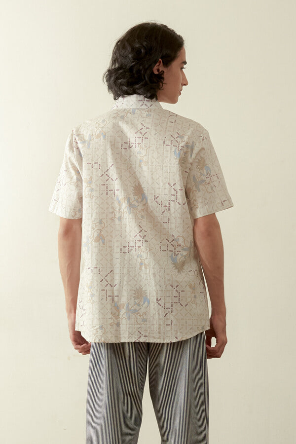 MEN SHIRT SHORT SLEEVE SLIMFIT