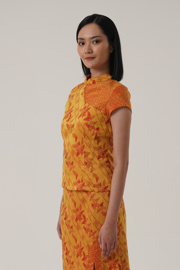LING BLOUSE JACQUARD NALIKA