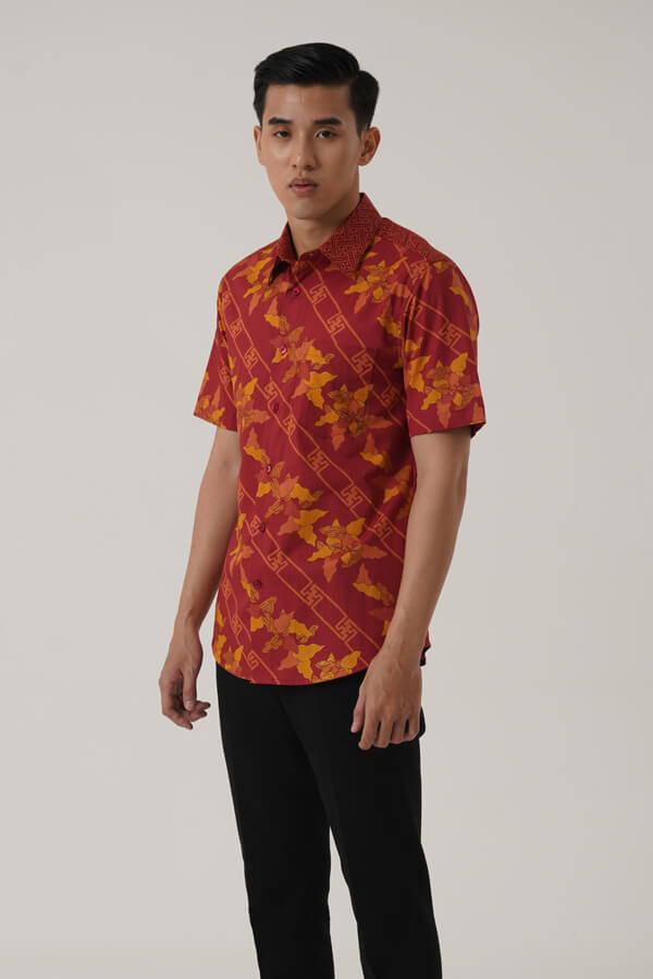 MEN SHIRT SS SLIMFIT NALIKA