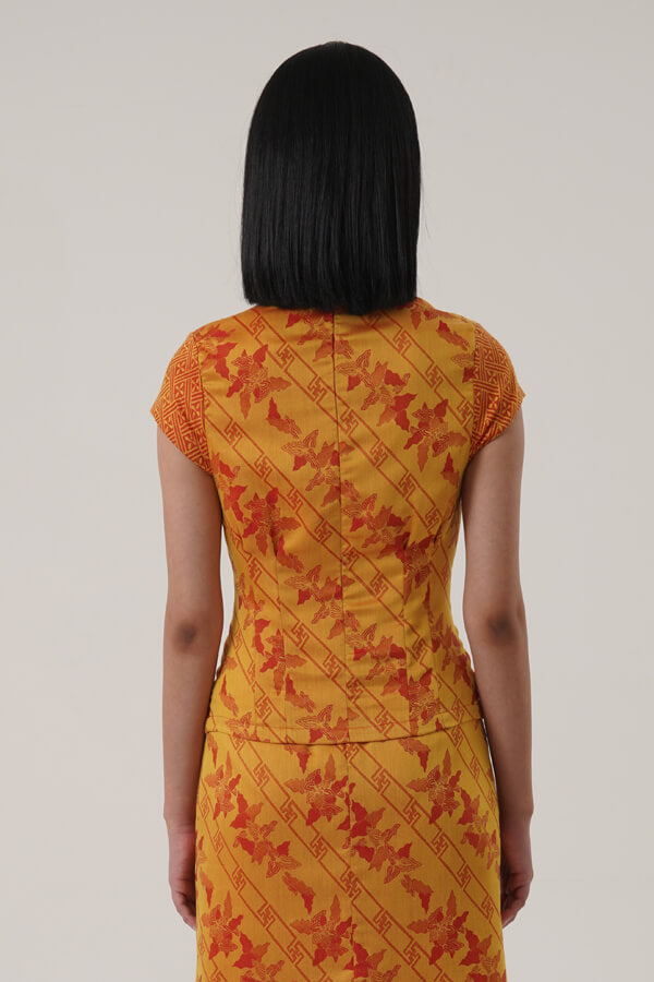 LING BLOUSE JACQUARD NALIKA