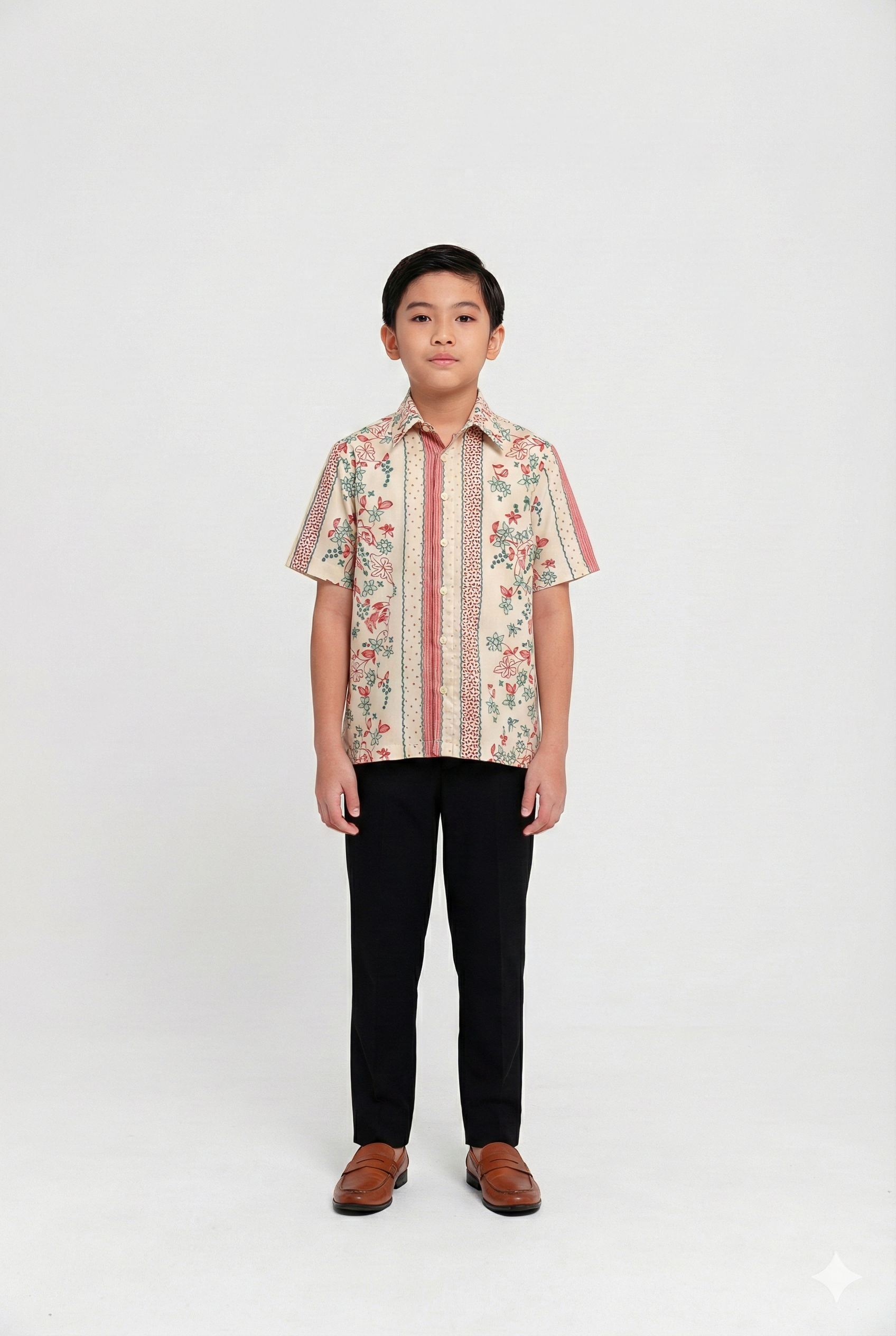 EDEN BOYS SHIRT CREAM RAMYA
