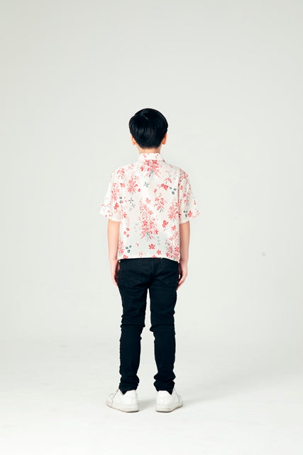 ARON SHIRT BUKETAN CREAM