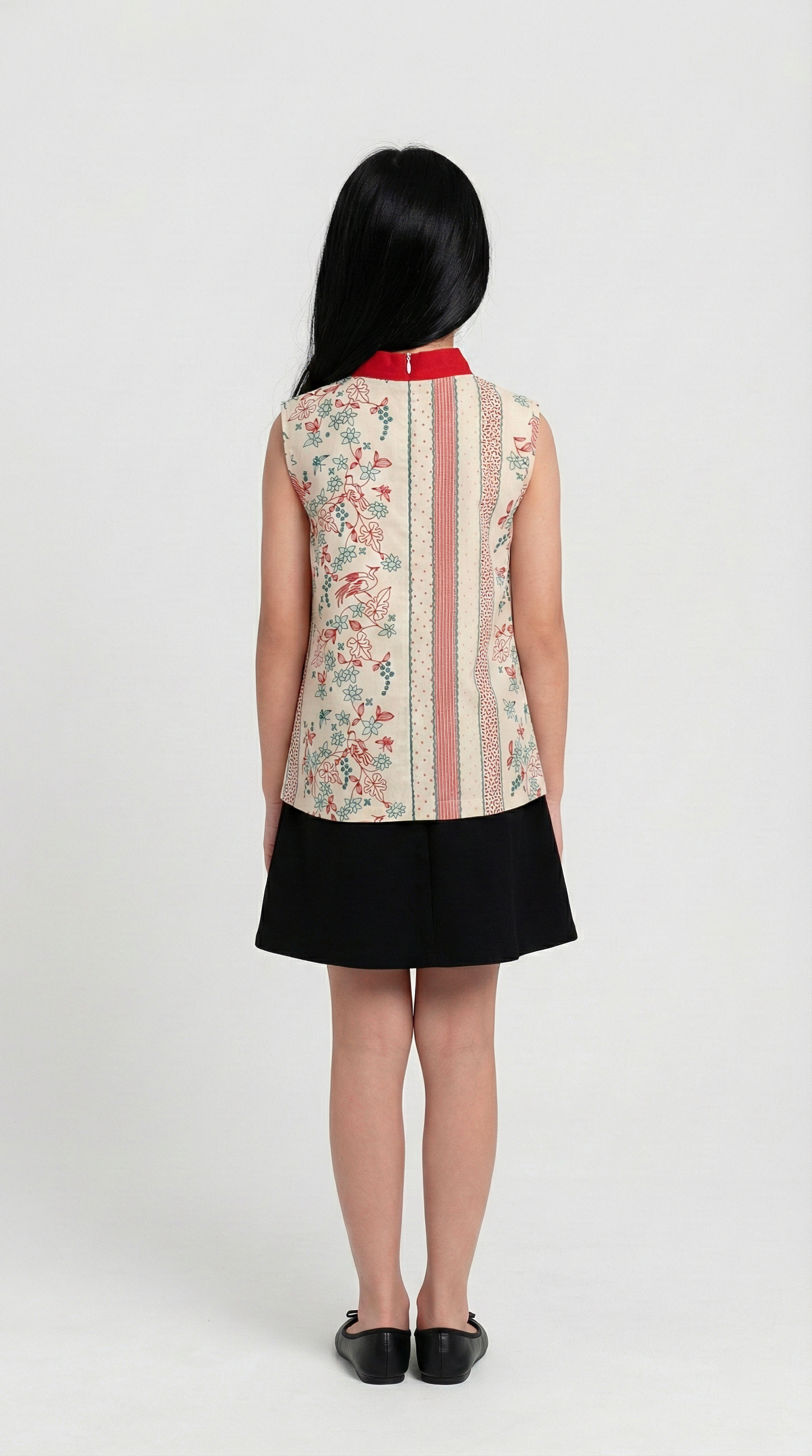 CLARA GIRLS TOP CREAM RAMYA