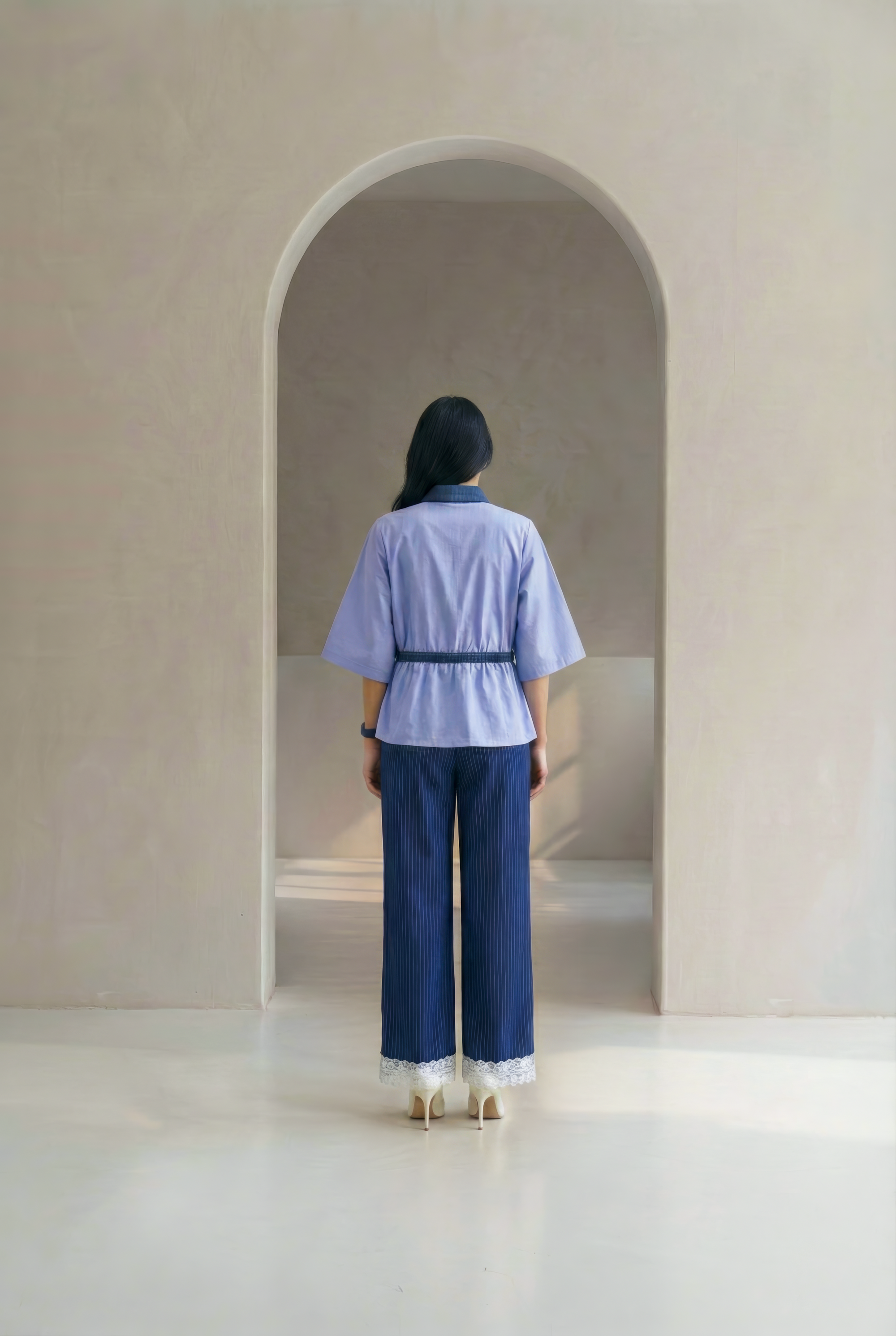 LARAS SHIRT BLUE DAHAYU