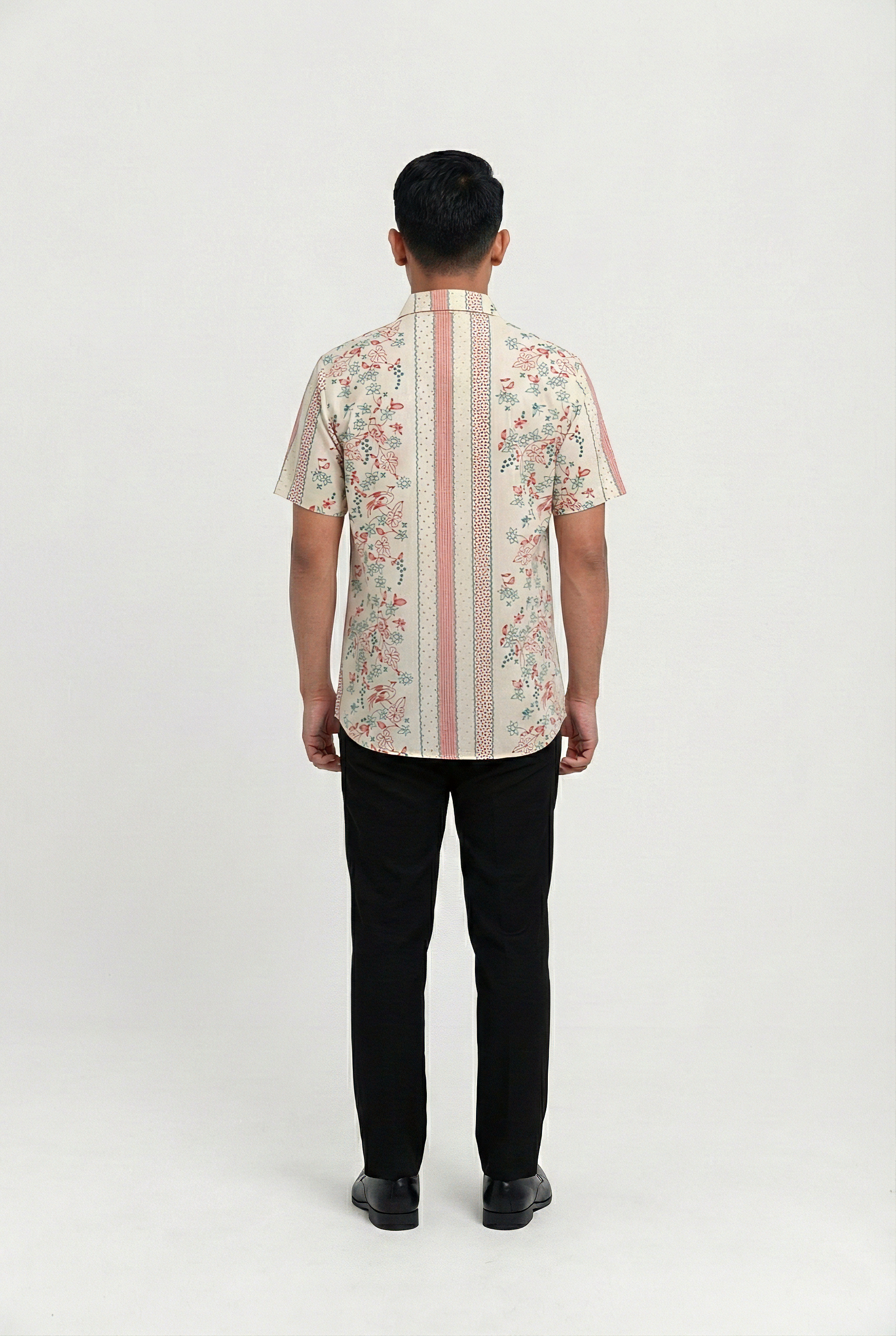 MEN SHIRT SLIMFIT CREAM RAMYA