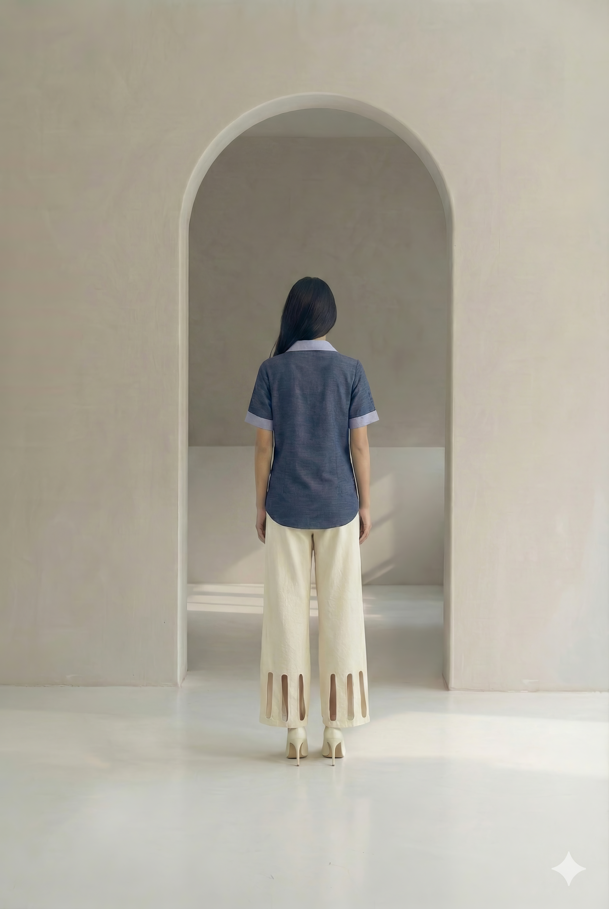 CIPTA SHIRT NAVY DAHAYU