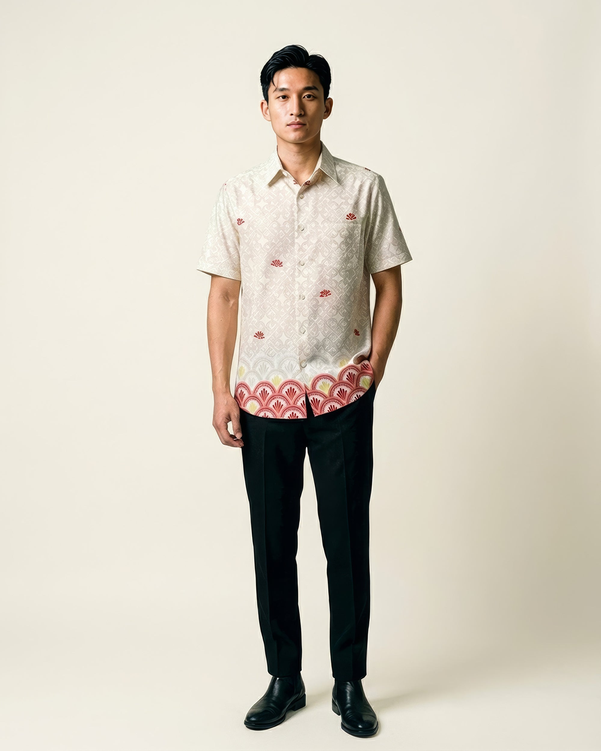 MEN SHIRT SLIMFIT ASMARALOKA